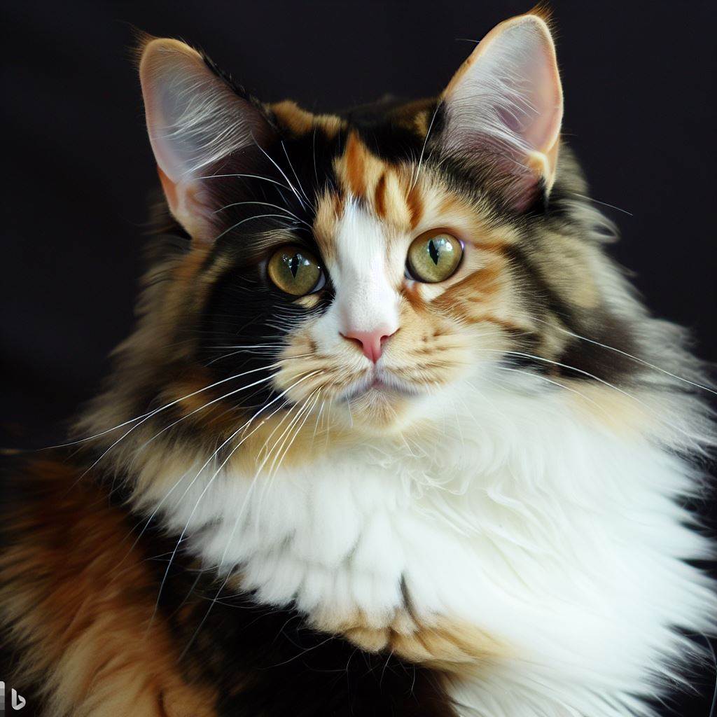 calico maine coon