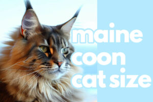 maine coon cat size