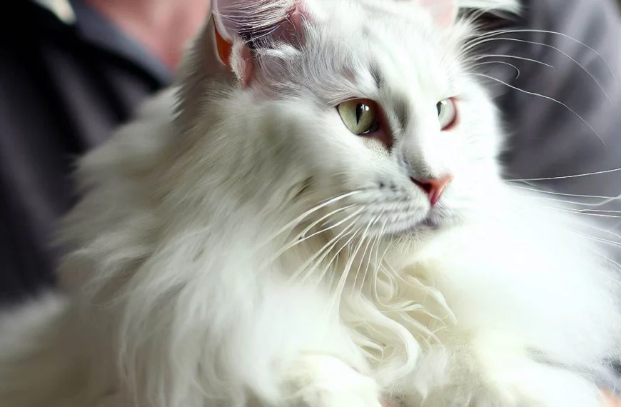 white maine coon